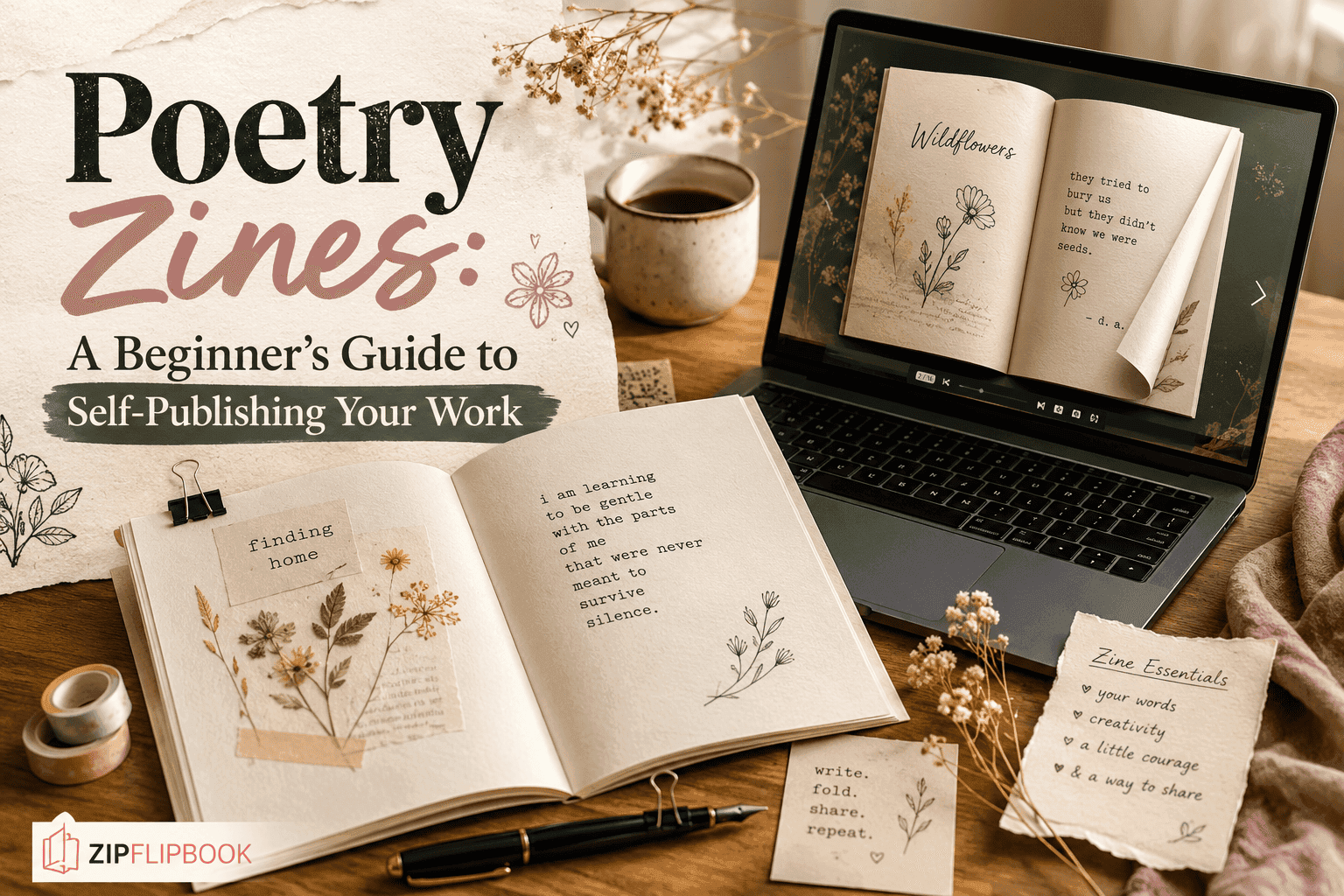 Poetry Zines: A Beginner's Guide to Self-Publishing Your Work