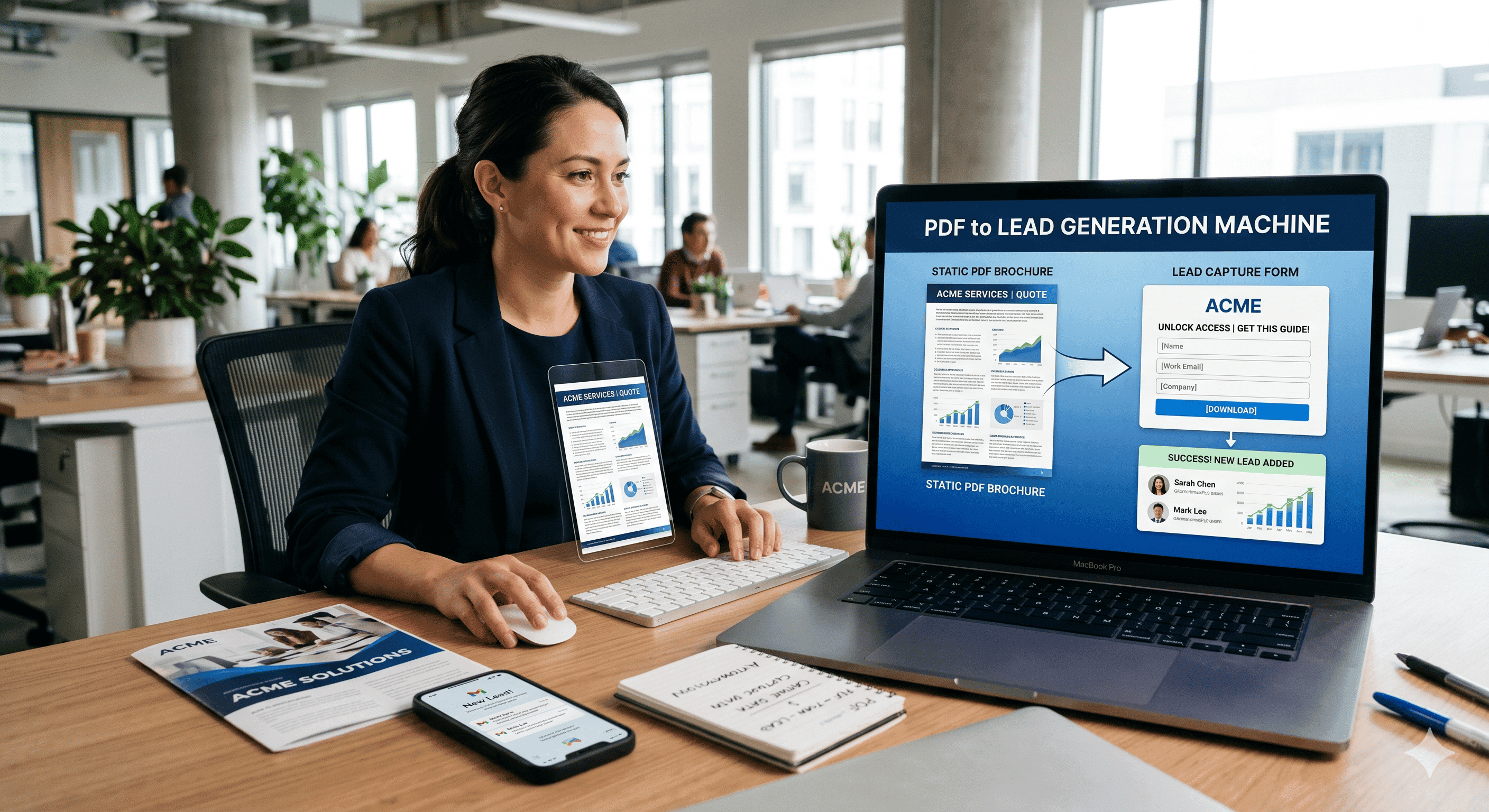 How to Turn Your PDF Quote or Brochure Into a Lead Generation Machine