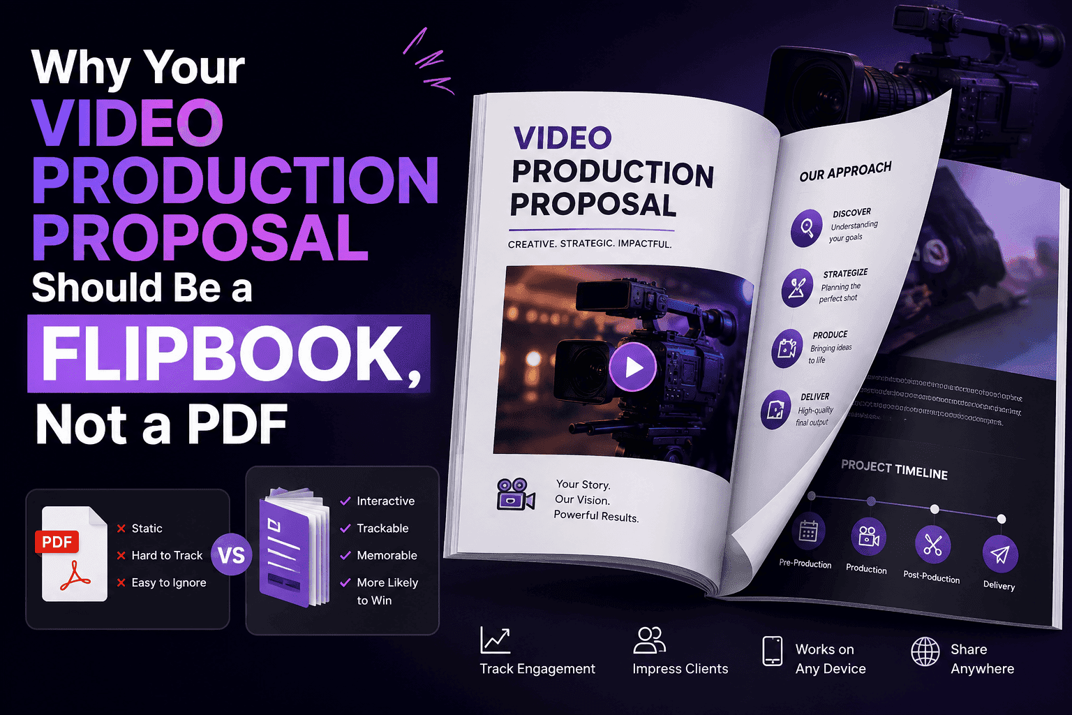 Why Your Video Production Proposal Should Be a Flipbook, Not a PDF