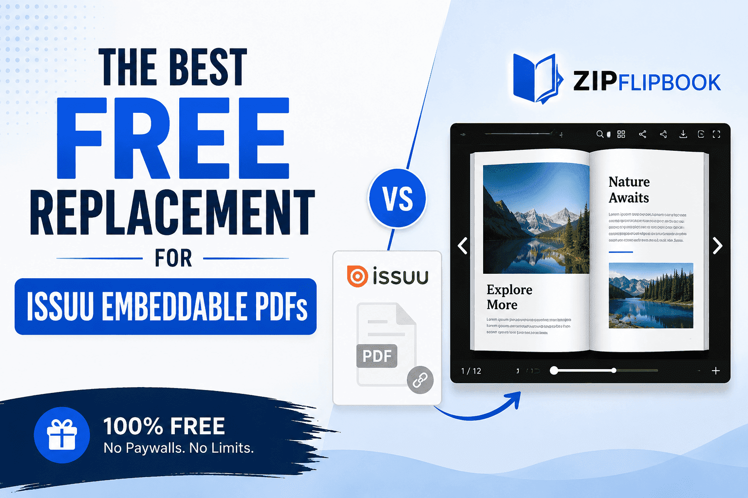 The Best Free Replacement for Issuu Embeddable PDFs